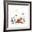 Little Fox in the Garden-Wyanne-Framed Giclee Print