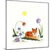 Little Fox in the Garden-Wyanne-Mounted Giclee Print