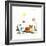 Little Fox in the Garden-Wyanne-Framed Giclee Print