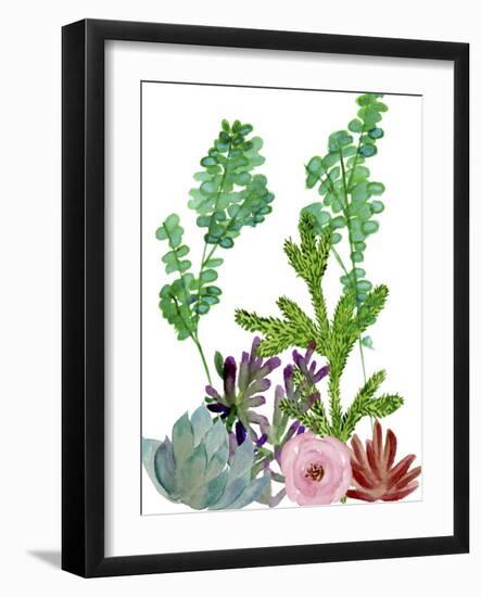 Little Garden I-Melissa Wang-Framed Art Print