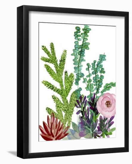 Little Garden II-Melissa Wang-Framed Art Print