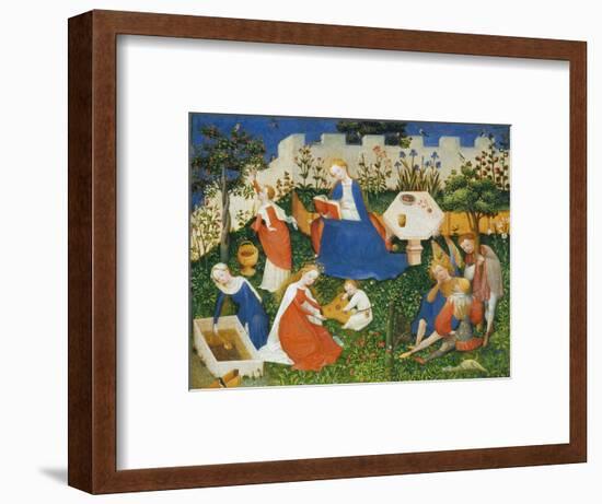 Little Garden of Paradise (Das Paradiesgärtlein)-Upper Rhenish Master-Framed Giclee Print