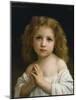 Little Girl, 1878-William-Adolphe Bouguereau-Mounted Giclee Print