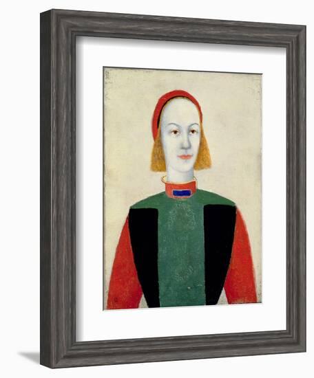 Little Girl, 1932-Kasimir Malevich-Framed Giclee Print