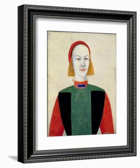 Little Girl, 1932-Kasimir Malevich-Framed Giclee Print