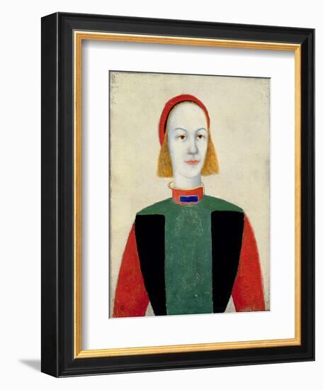 Little Girl, 1932-Kasimir Malevich-Framed Giclee Print