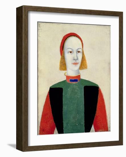 Little Girl, 1932-Kasimir Malevich-Framed Giclee Print