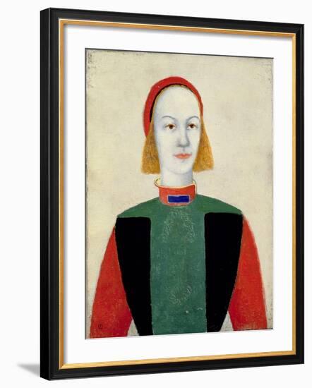 Little Girl, 1932-Kasimir Malevich-Framed Giclee Print