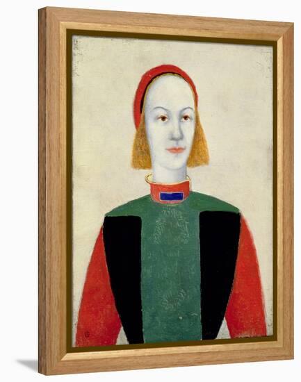 Little Girl, 1932-Kasimir Malevich-Framed Premier Image Canvas