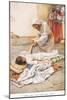 "Little Girl I Say Unto Thee, Arise"-Arthur A. Dixon-Mounted Giclee Print