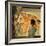 Little Girl Looking Downstairs at Christmas Party-Norman Rockwell-Framed Giclee Print