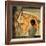 Little Girl Looking Downstairs at Christmas Party-Norman Rockwell-Framed Giclee Print