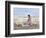 Little Girl on the Beach with Her Beach Toys-Nora Hernandez-Framed Giclee Print