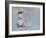 Little Girl Playing in Water on Beach-Nora Hernandez-Framed Giclee Print