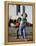 Little Girl Playing Softball-Bob Winsett-Framed Premier Image Canvas