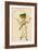 Little Girl with a Skipping Rope-Kate Greenaway-Framed Art Print