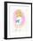 Little Girl with Bow, 1970s-George Adamson-Framed Giclee Print