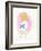 Little Girl with Bow, 1970s-George Adamson-Framed Giclee Print