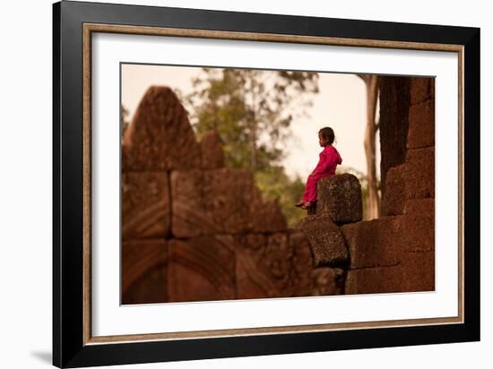 Little Girl-Erin Berzel-Framed Photographic Print