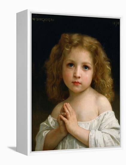 Little Girl-William Adolphe Bouguereau-Framed Premier Image Canvas