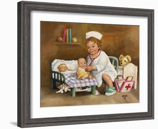 Little Girl-Dianne Dengel-Framed Giclee Print