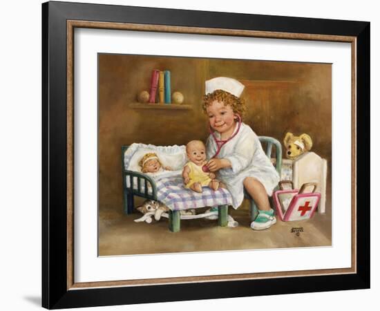 Little Girl-Dianne Dengel-Framed Giclee Print