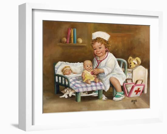 Little Girl-Dianne Dengel-Framed Giclee Print