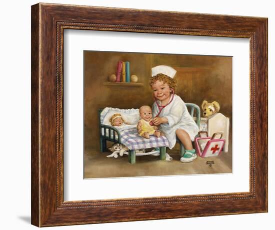 Little Girl-Dianne Dengel-Framed Giclee Print