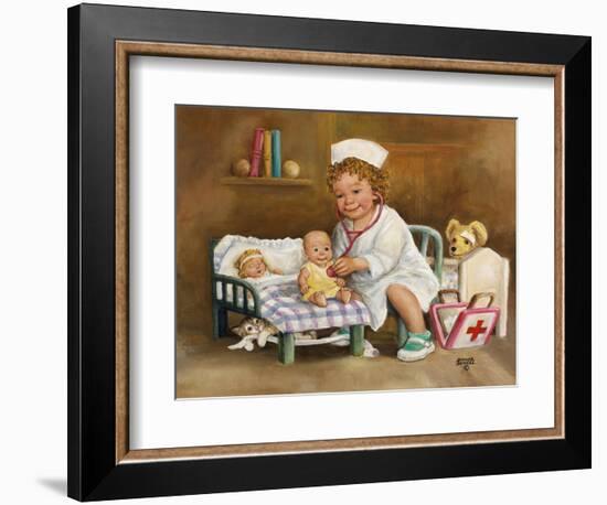 Little Girl-Dianne Dengel-Framed Giclee Print