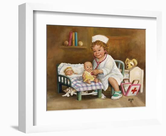 Little Girl-Dianne Dengel-Framed Giclee Print