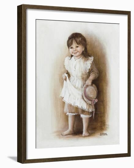 Little Girl-Dianne Dengel-Framed Giclee Print