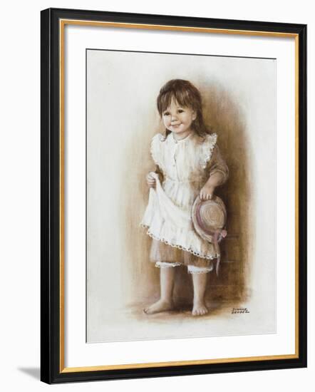 Little Girl-Dianne Dengel-Framed Giclee Print