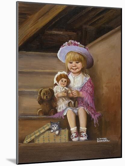 Little Girl-Dianne Dengel-Mounted Giclee Print