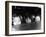 Little Girls Peeking over Rim of Table at California Chinese Mission School-Alfred Eisenstaedt-Framed Photographic Print