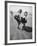 Little Girls Playing Together on a Beach-Lisa Larsen-Framed Photographic Print