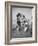 Little Girls Playing Together on a Beach-Lisa Larsen-Framed Photographic Print