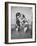 Little Girls Playing Together on a Beach-Lisa Larsen-Framed Photographic Print