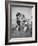 Little Girls Playing Together on a Beach-Lisa Larsen-Framed Photographic Print