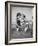 Little Girls Playing Together on a Beach-Lisa Larsen-Framed Photographic Print