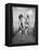 Little Girls Playing Together on a Beach-Lisa Larsen-Framed Premier Image Canvas