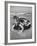 Little Girls Playing Together on a Beach-Lisa Larsen-Framed Photographic Print