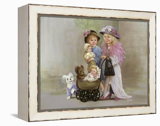 Little Girls-Dianne Dengel-Framed Premier Image Canvas