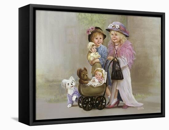 Little Girls-Dianne Dengel-Framed Premier Image Canvas