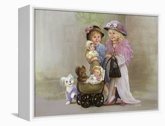 Little Girls-Dianne Dengel-Framed Premier Image Canvas