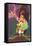 Little Harem Girl with Bird of Paradise-null-Framed Stretched Canvas