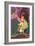 Little Harem Girl with Bird of Paradise-null-Framed Art Print