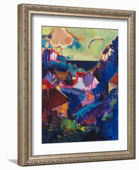 Little Haven-Marco Cazzulini-Framed Giclee Print