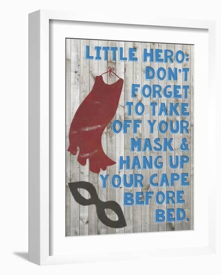 Little Hero III-Grace Popp-Framed Art Print