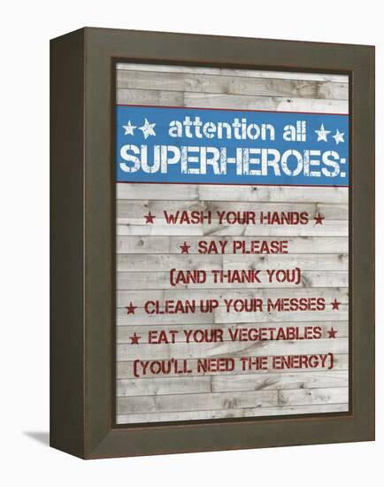 Little Hero IV-Grace Popp-Framed Stretched Canvas