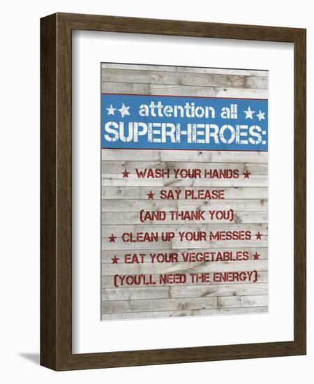 Little Hero IV-Grace Popp-Framed Premium Giclee Print